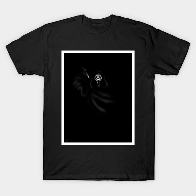 Face Your Ghosts (normal, no text) T-Shirt by FrenchFryArtist